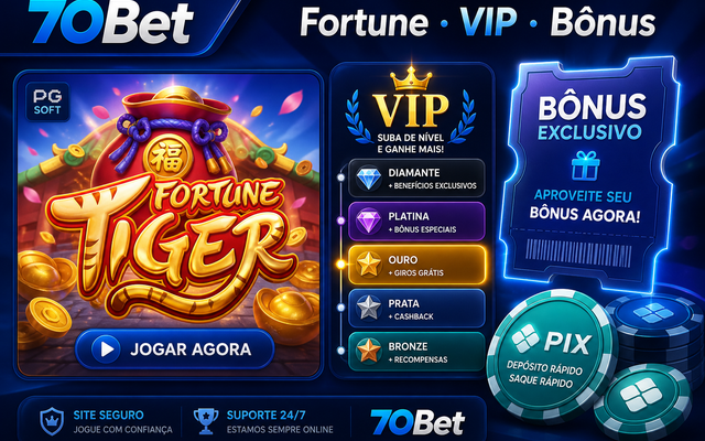 70Bet Lobby visual