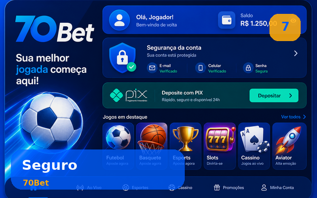 Segurança 70Bet