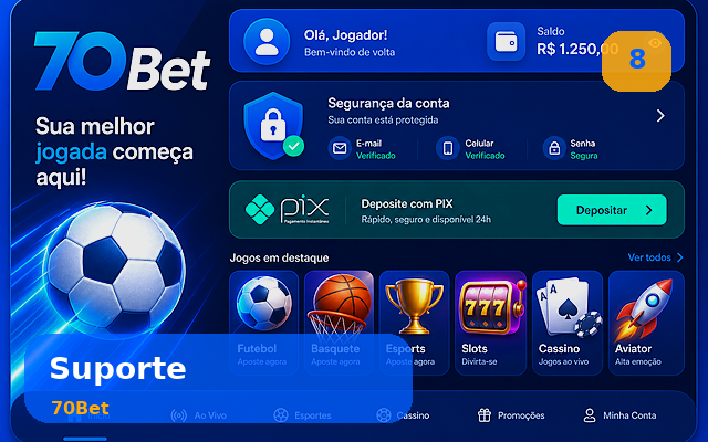 Suporte 70Bet